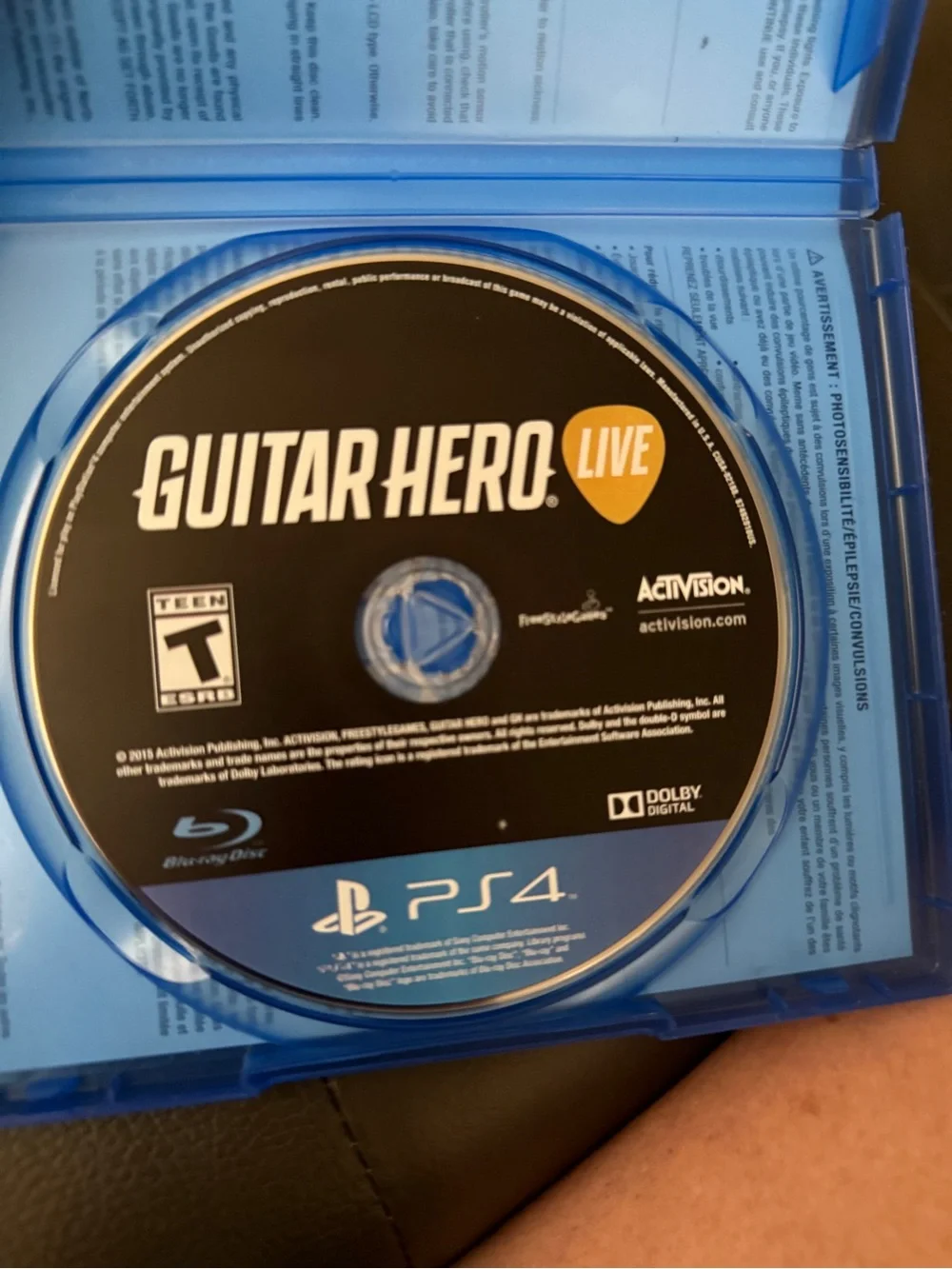 Guitar Hero Live for PS4 - Blue